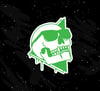 Wayfaring Head Green Sticker