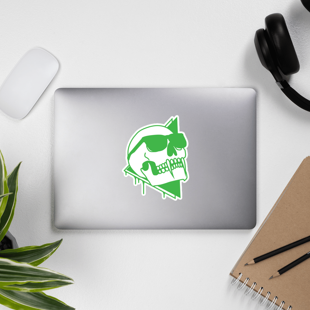 Wayfaring Head Green Sticker