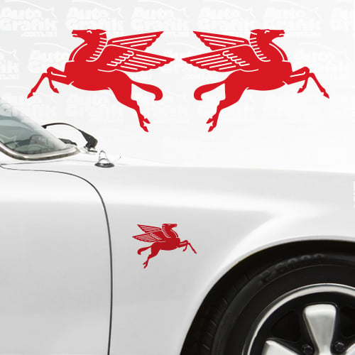 Image of CLASSIC STYLE PEGASUS DECAL SET