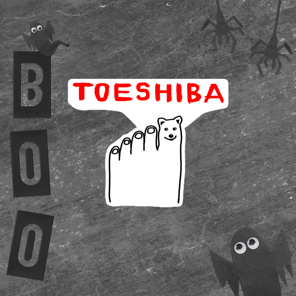 Toeshiba Sticker