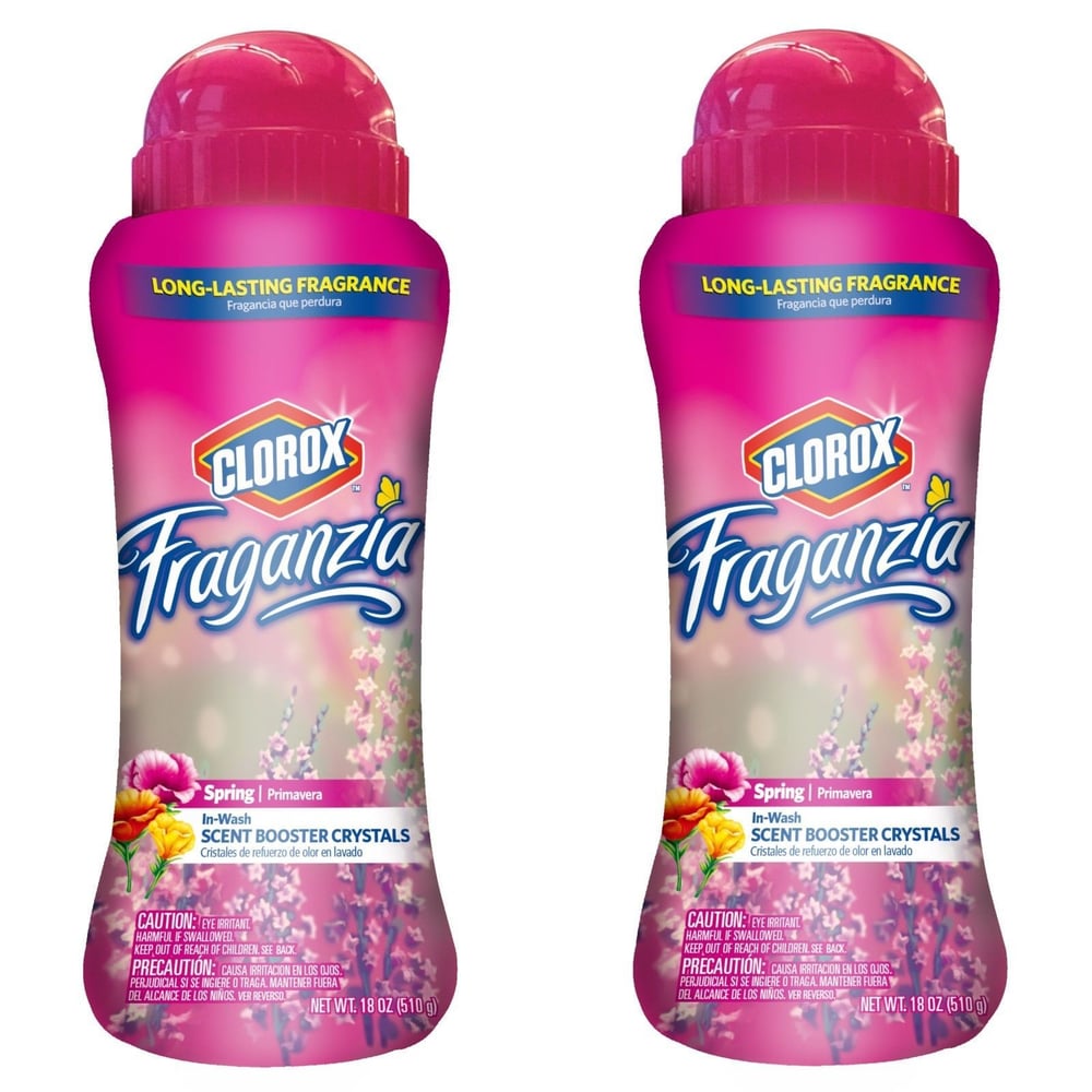 Image of Clorox Fraganzia Laundry Crystals Spring Scent 18 oz