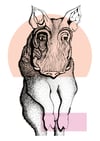 Swine & Dine: Art Print (A2)