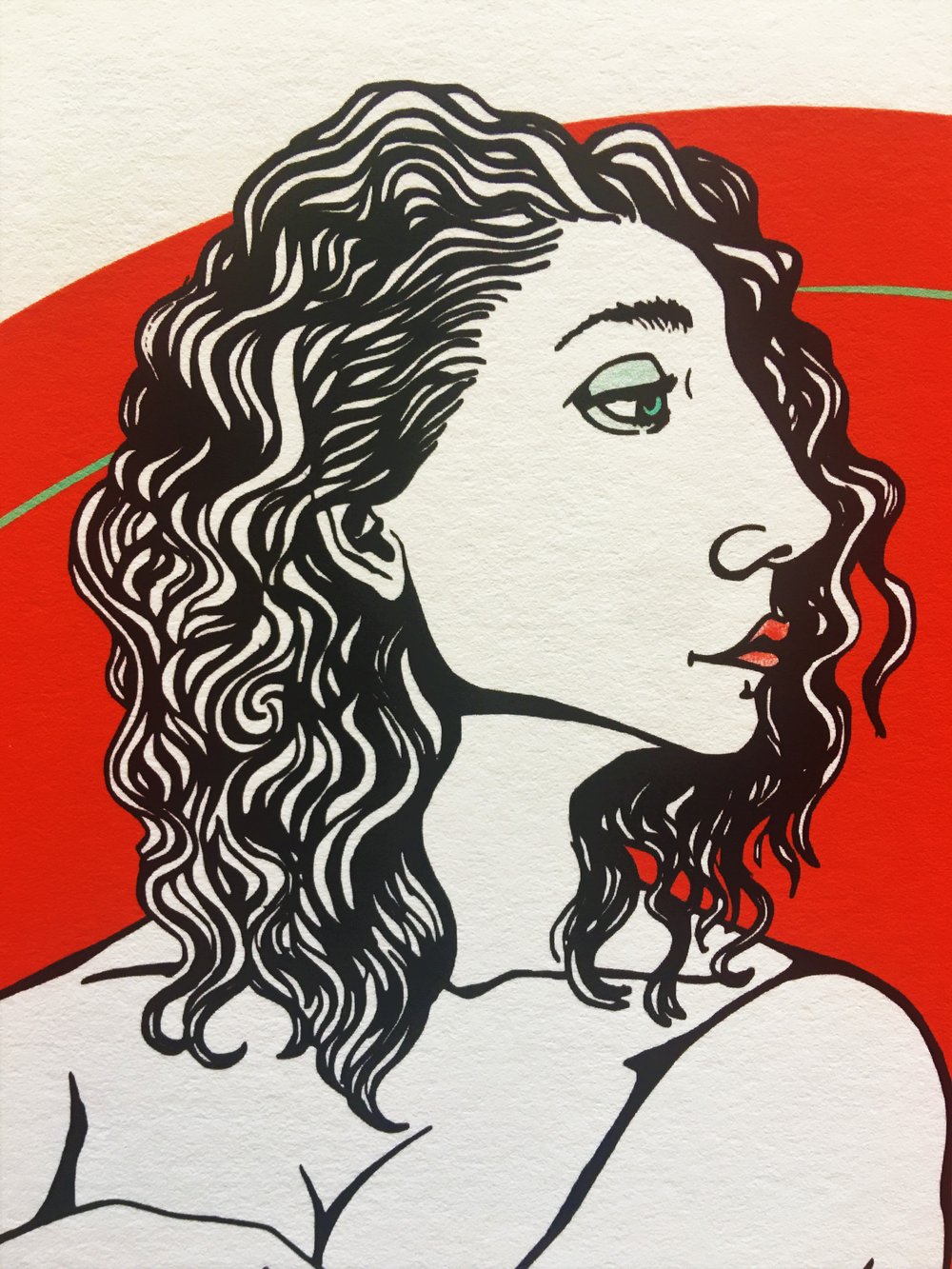 No Mere Maid: Art Print (400mm x 400mm)