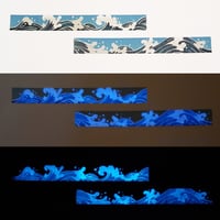 Image 1 of Waves Glow in the Dark Washi Tape