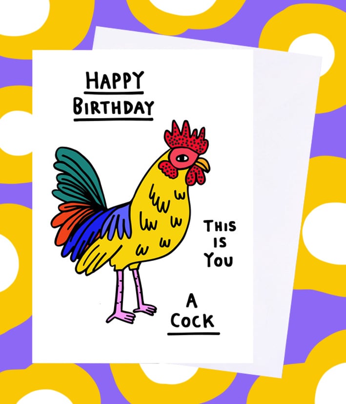 Image of Cock Card