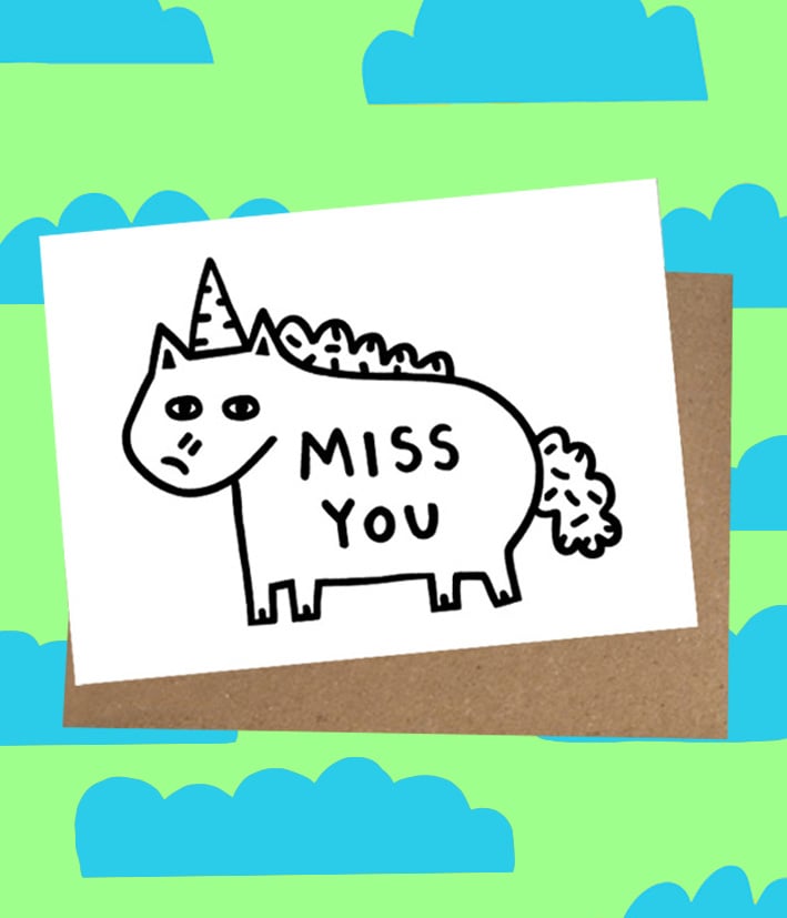 Image of Miss You Card 