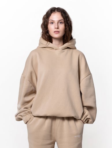 Comfy Hoody Women - Sand