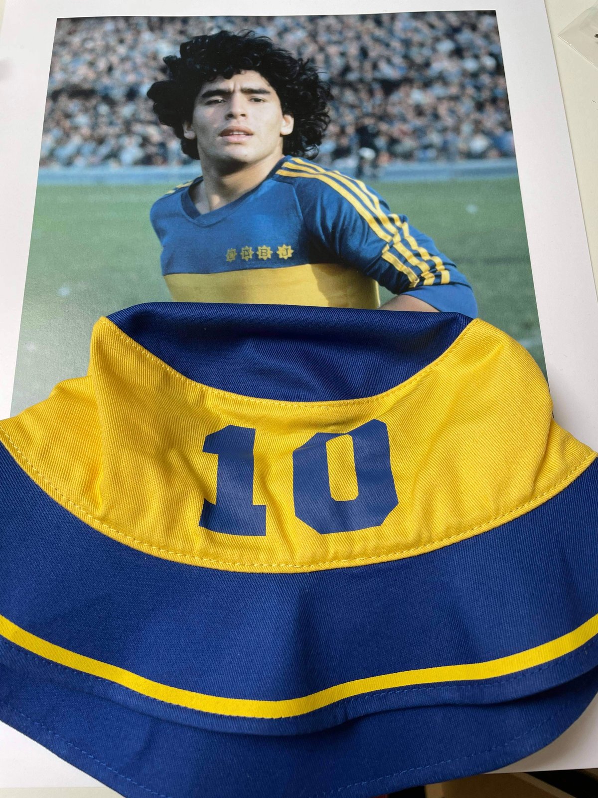 boca juniors bucket hat