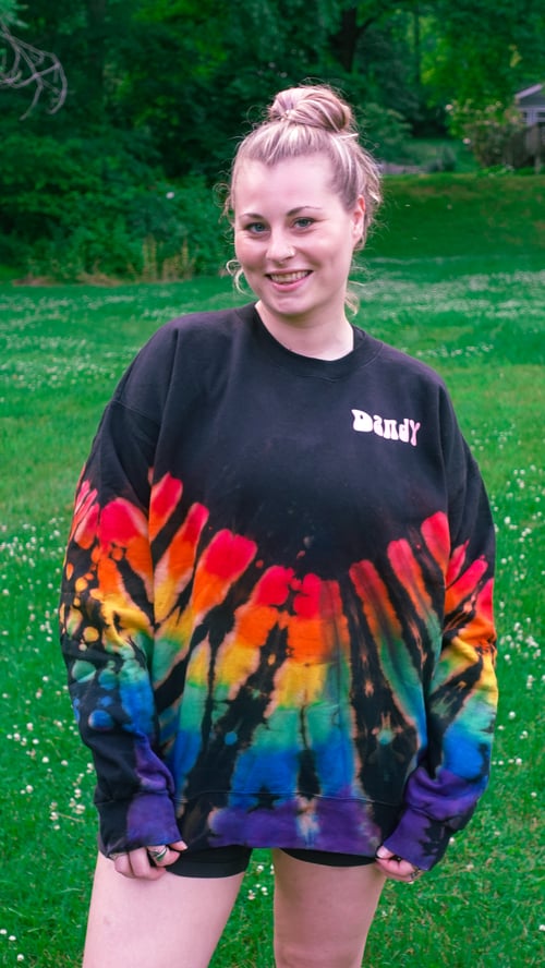 Image of Rainbow V Crewneck