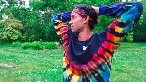 Image of Rainbow V Crewneck