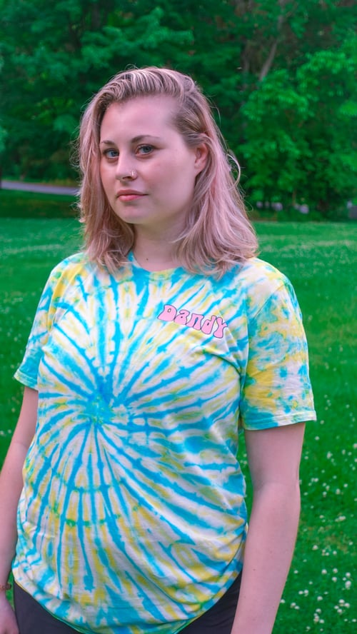 Image of Yellow & Blue Starburst Tee