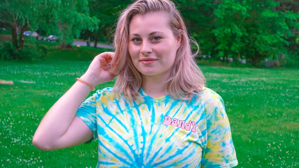 Image of Yellow & Blue Starburst Tee