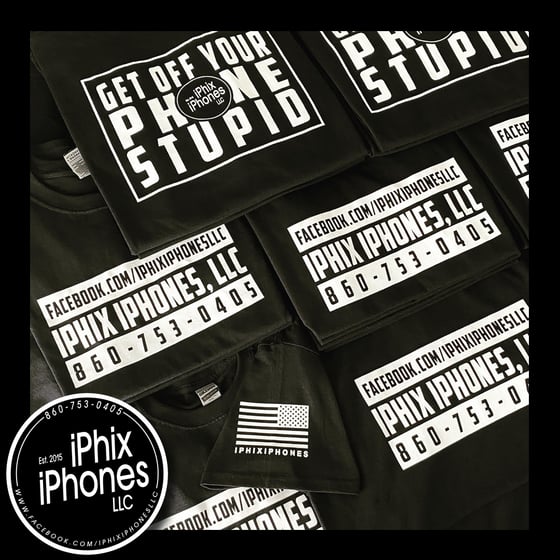 Image of Get Off Your Phone Stupid T-Shirt