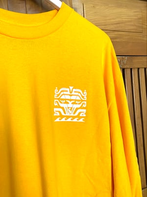 Image of “ Back Stories” long sleeve yellow 