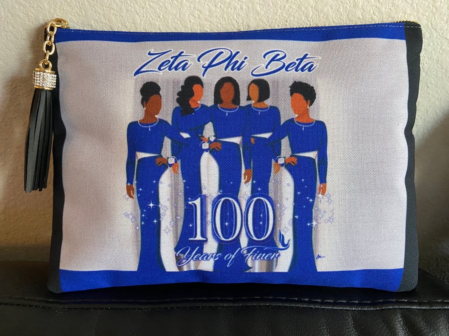 Image of Zeta Phi Beta  Centennial (Clutch Bag)