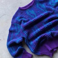 Image 2 of 90's FLAMES ABSTRACT SWEATER