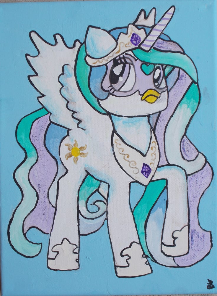 Image of My Little Furby - Princess Celestia 