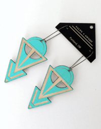 Image 2 of Coven Earring in Turquoise