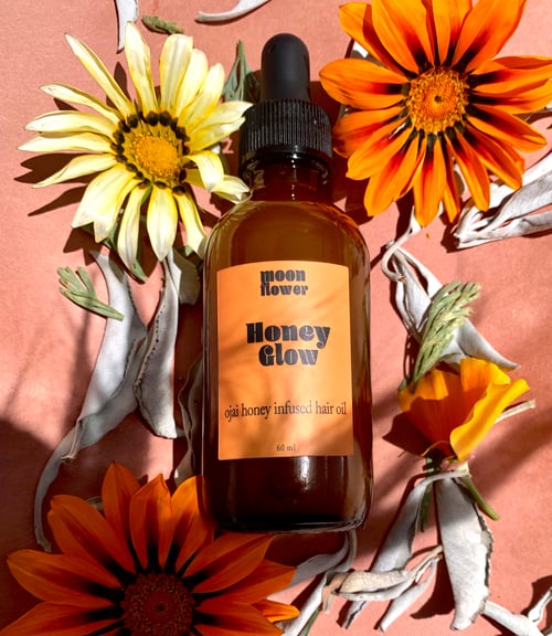 Image of Honey Glow Hair Oil with Argan,Shea Nut, Raw honey and Lily of the Valley