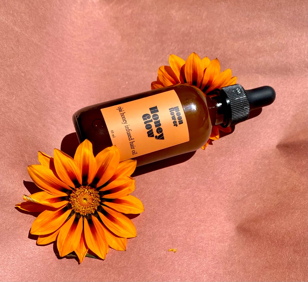 Image of Honey Glow Hair Oil with Argan,Shea Nut, Raw honey and Lily of the Valley