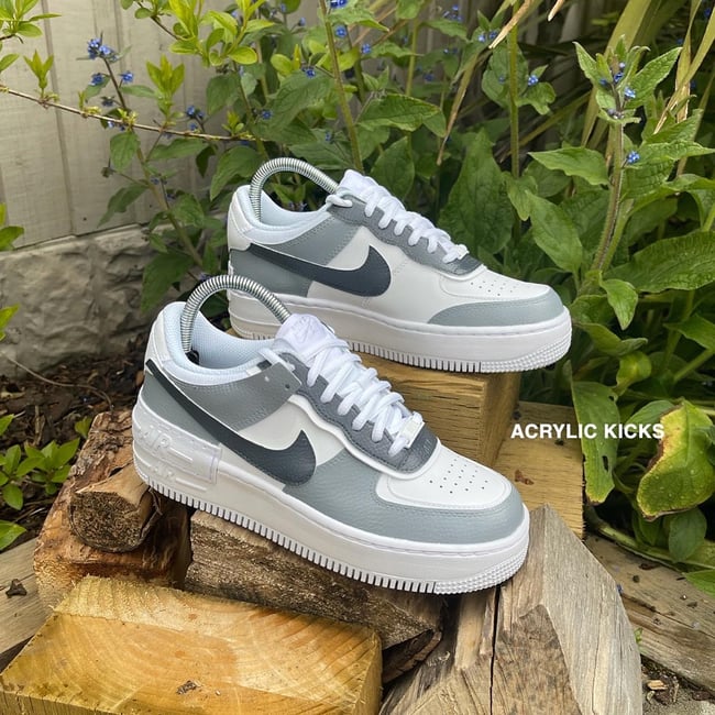 Nike AF1 Shadow - Grey Tones 