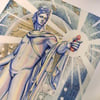 Apollo Belvibratore Hand-Embellished Giclée Print