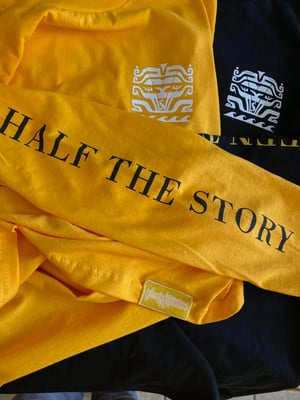 Image of “ Back Stories” long sleeve yellow 