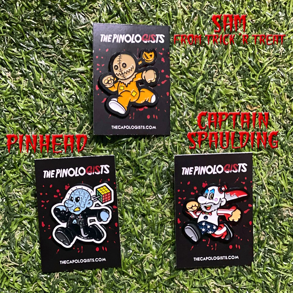 Series 4 Horror Pins