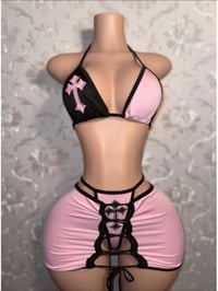 Image 1 of 3 piece cross swim set 