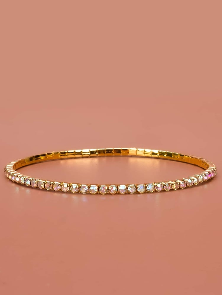 Image of Chromatic Rhinestone Anklet