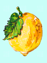 lemon print