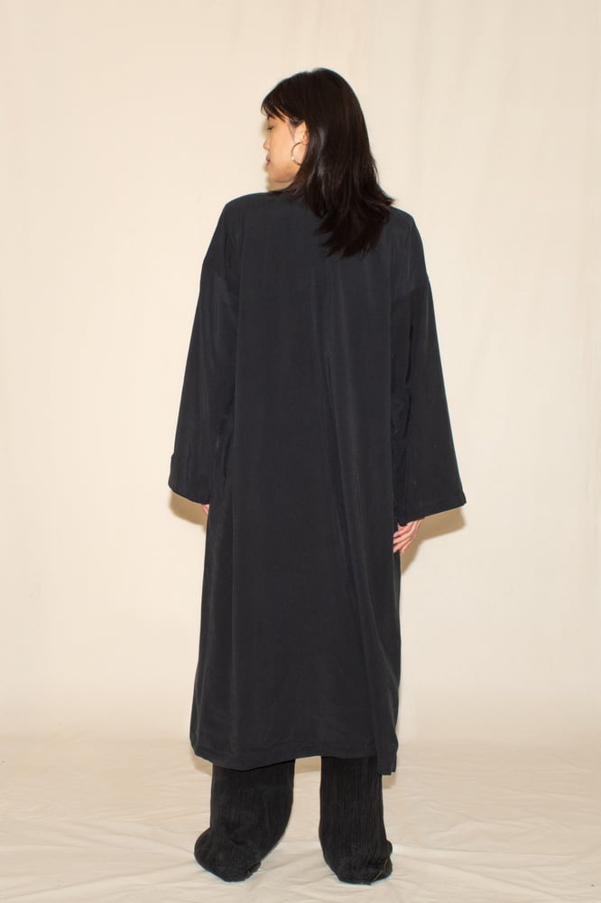 Image of Reversible Ash-Plum Robe