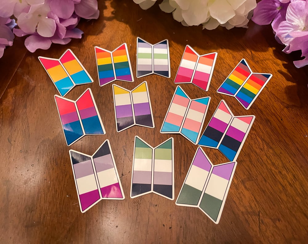 Image of BTS Pride Sticker