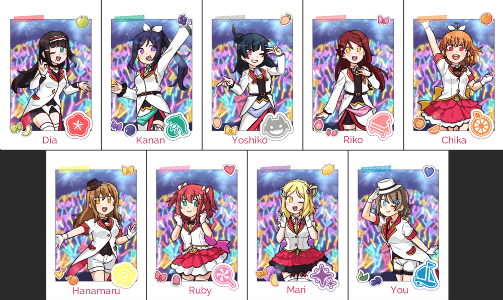 Love Live! Postcard Print by Robin (@springexalt)