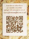 Bespoke QR Code - Engraved Wooden Plaque 