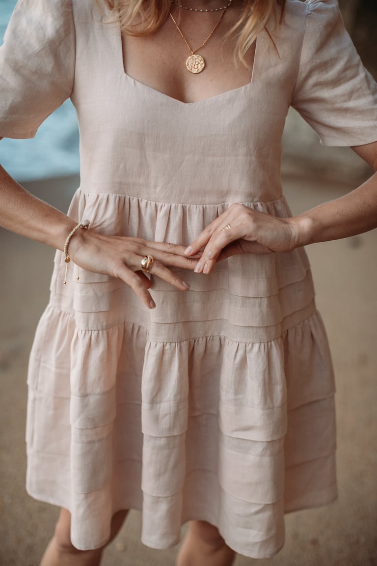 ROBE JULIETTE - BLUSH Image 4