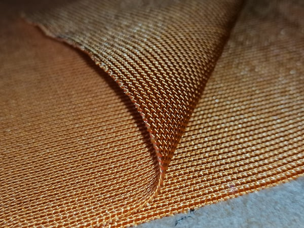 Image of 1 metre x 142cm wide Cordura, Knitted, Colour Orange, Special offer, Factory Seconds