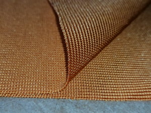 Image of 1 metre x 142cm wide Cordura, Knitted, Colour Orange, Special offer, Factory Seconds