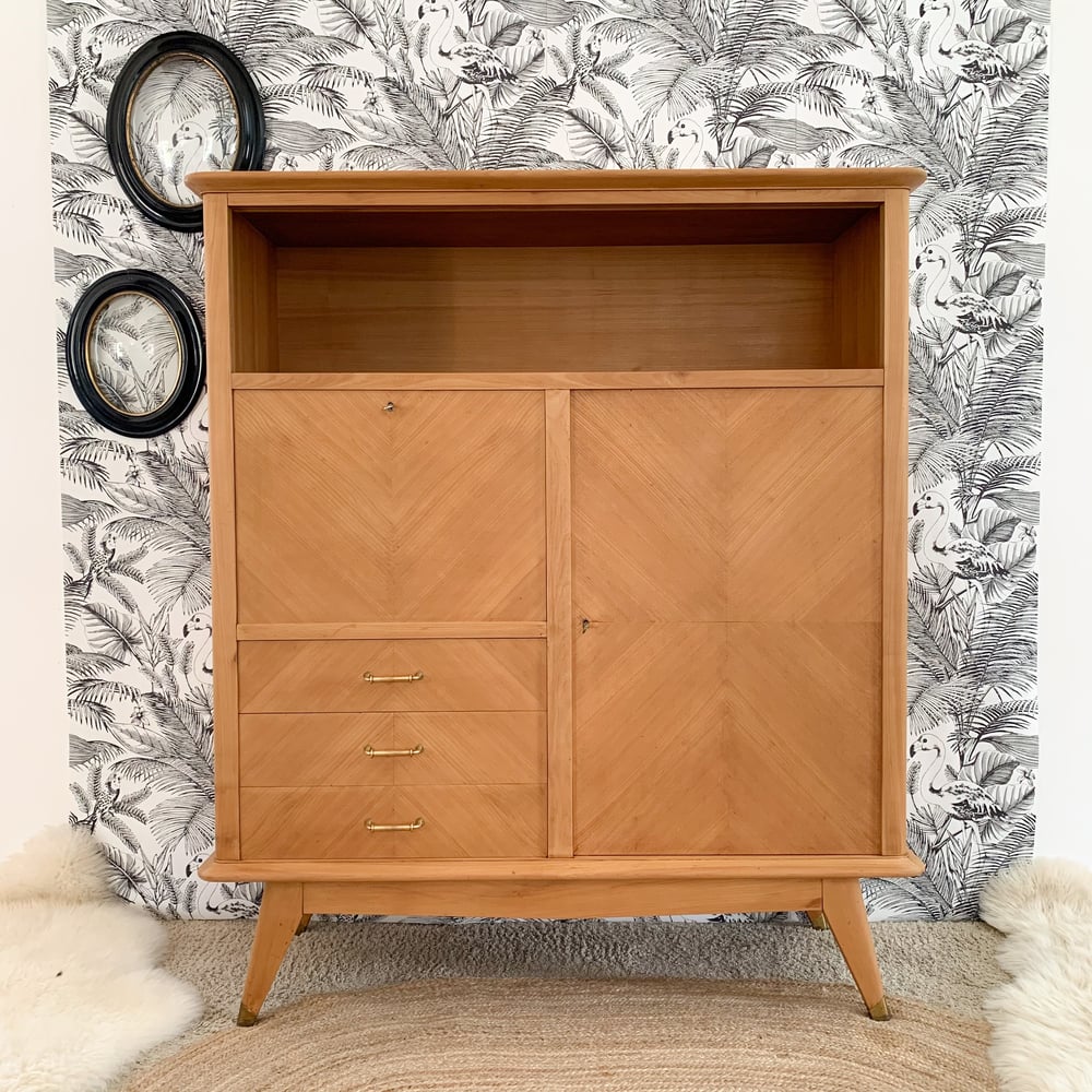 Image of VENDUE/SOLD OUT Armoire Secrétaire Flamingo