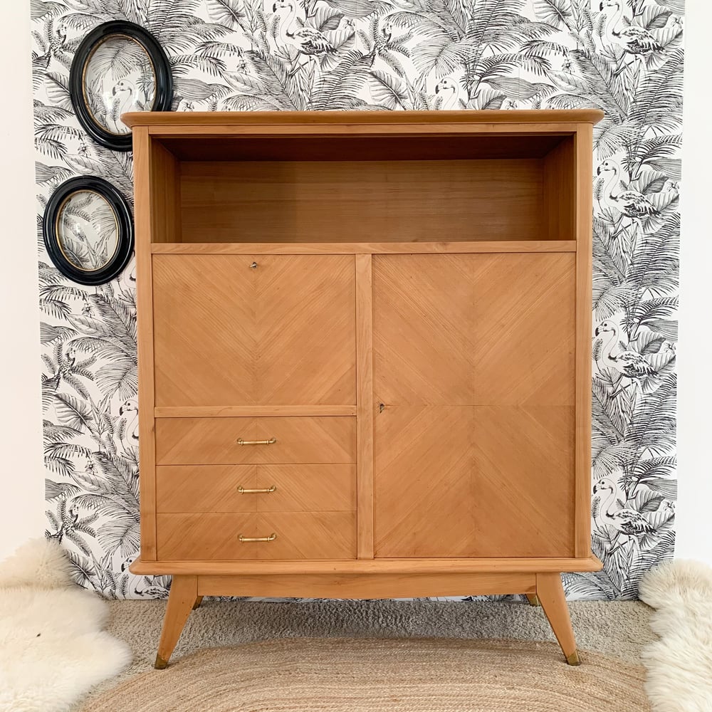 Image of VENDUE/SOLD OUT Armoire Secrétaire Flamingo 