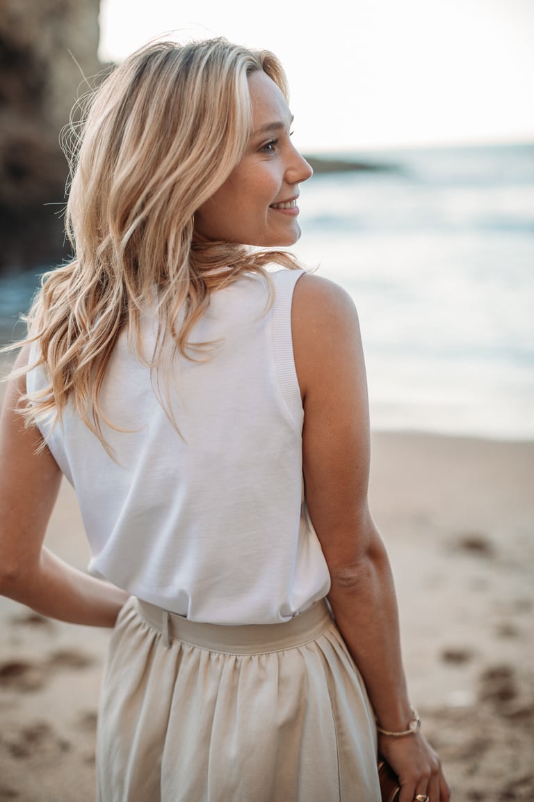 JUPE MANON - BEIGE Image 5