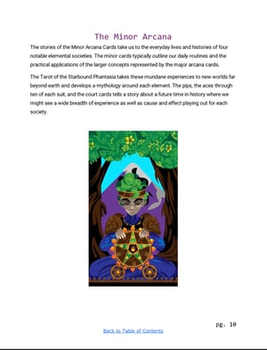 Image of Tarot of the Starbound Phantasia Companion eBook