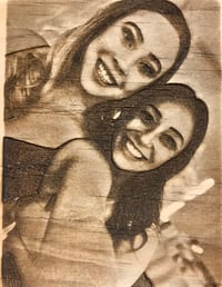 Personalised Laser Engraved Photo 
