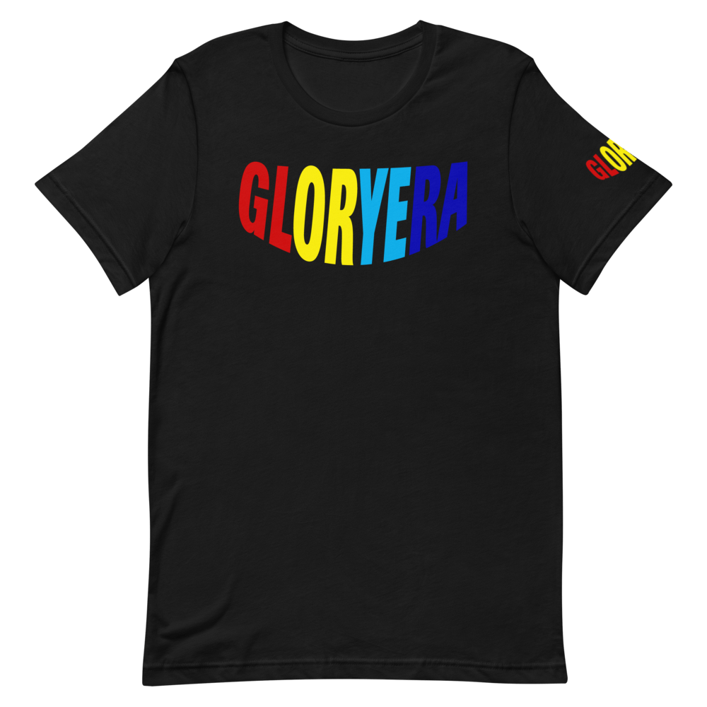 Image of GLORYERA® CREW TEE (UNI. RED/YELLOW/LIGHT BLUE/BLUE)