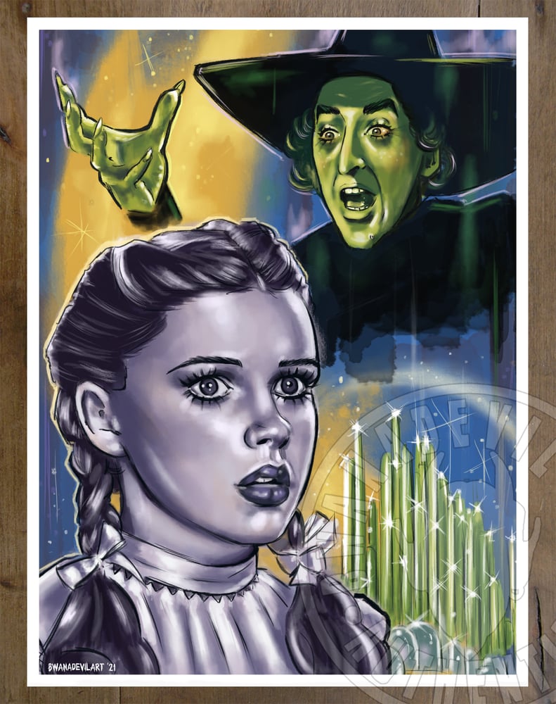 Image of The Wizard of Oz Art Print  (9x12 in.)