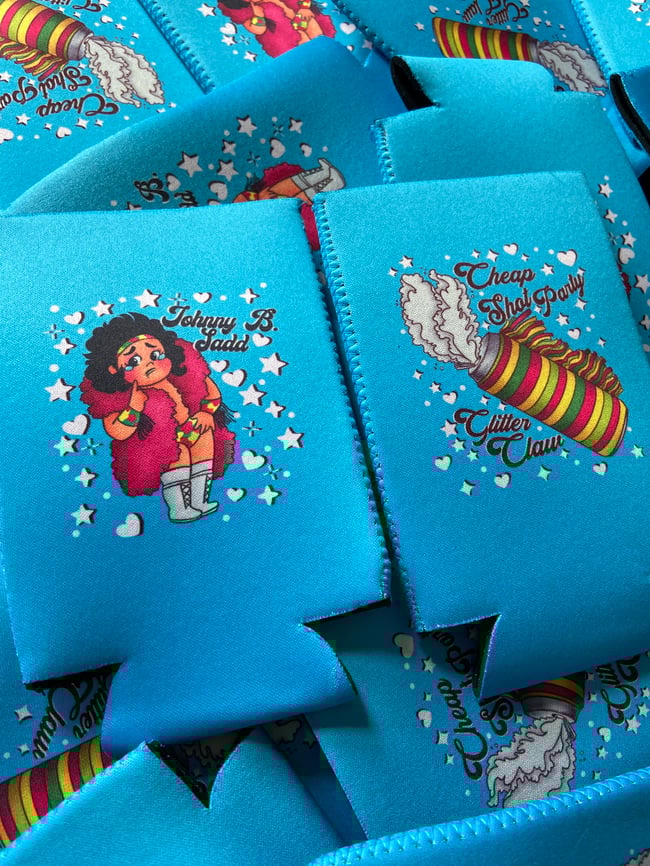 "Wild Sadd" Koozie (CHEAP SHOT PARTY KOOZIE CLUB RELEASE #16)