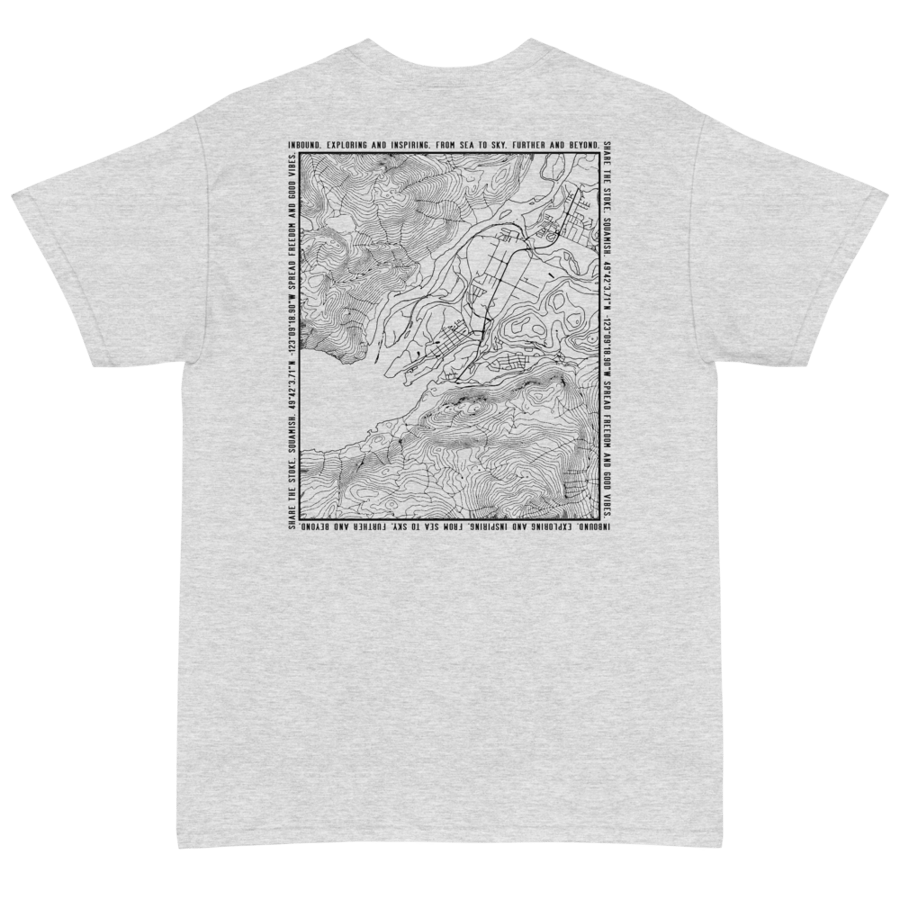 Image of Squamish Topo Tee (Grey or Sand)