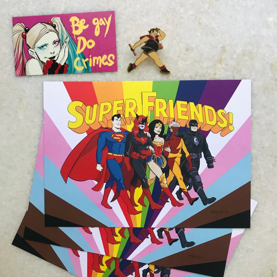 Image of Super-powered Pride charity bundle 