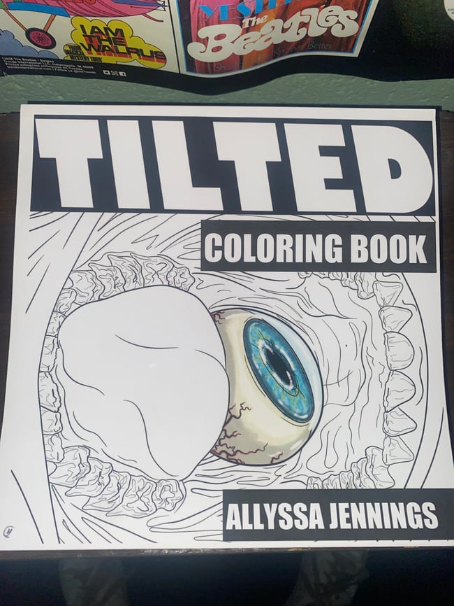 Tilted Coloring Book