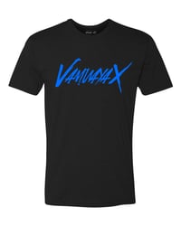 VAMUAYAX T-SHIRT BLACK/ ELECTRIC BLUE